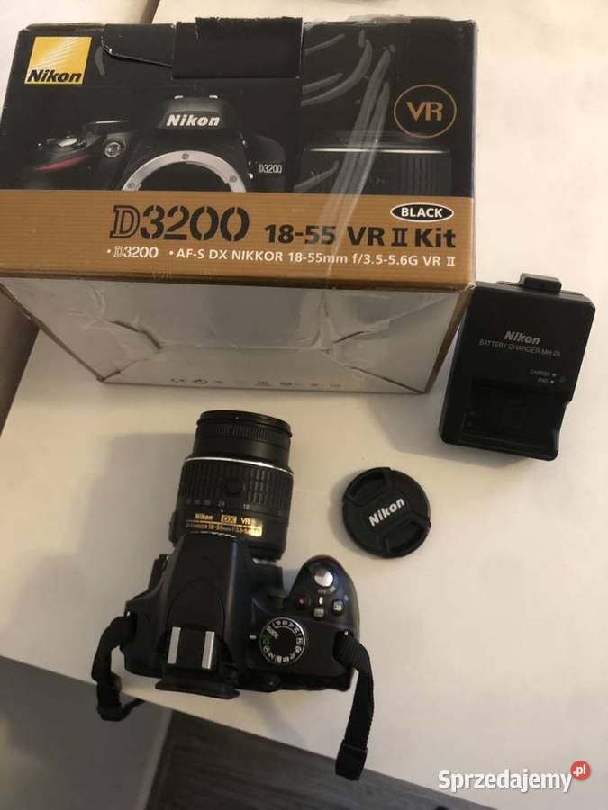 Lustrzanka Nikon D 3200 24 Mpix 5 zdjec Dębica