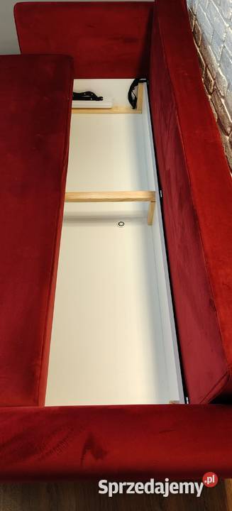 Kanapa welurowa 195x142 142cm Płock