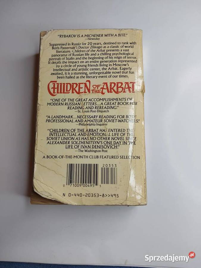 Children of Arabat Anatoli Rybakov Rybakow lubelskie