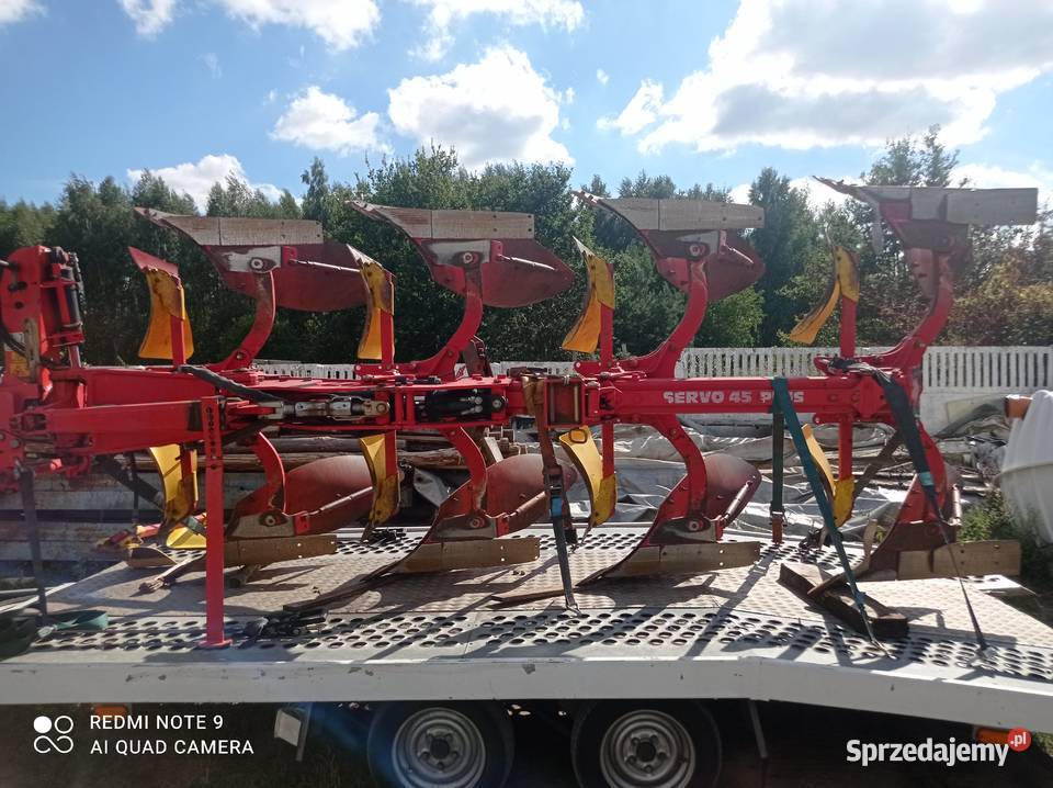 Pług 5 skibowy Pottinger servo 45 Plus Vogel & Noot Skierniewice