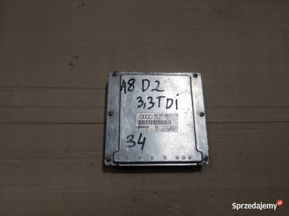 AUDI A8 D2 STEROWNIK KOMPUTER SILNIKA 33TDI Przemęt
