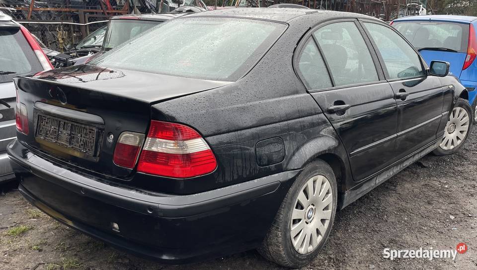 BMW E46 Lift 318d M47N 4759 BLACK SAPPHIRE METAL Piotrków Trybunalski