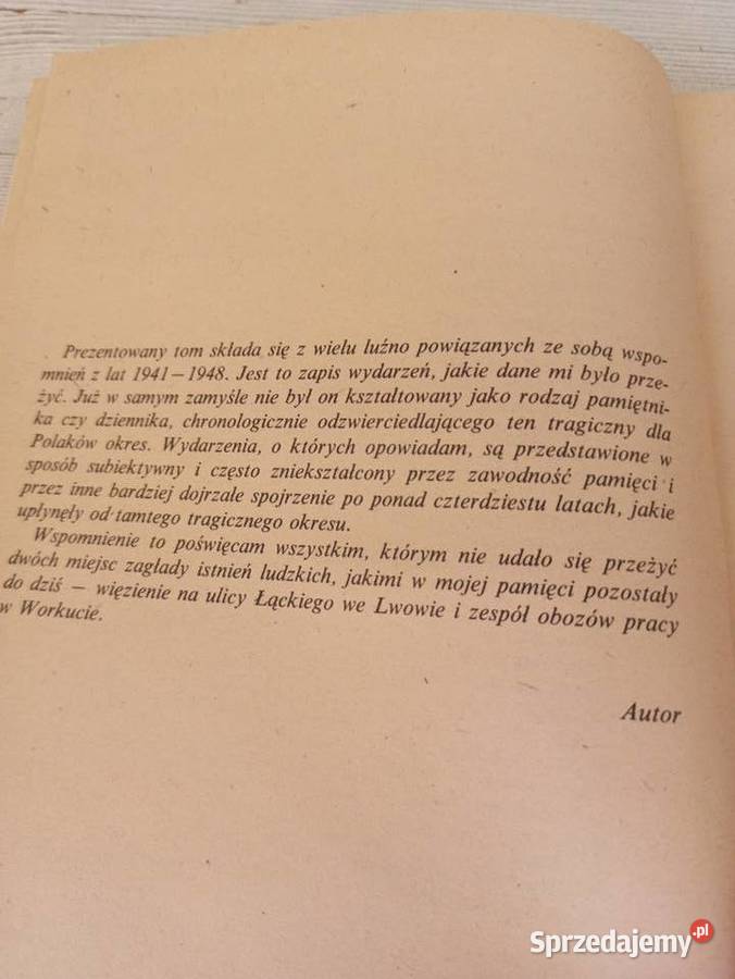 Wyszedłem z Mroku Marian Marek Bilewicz 1989
