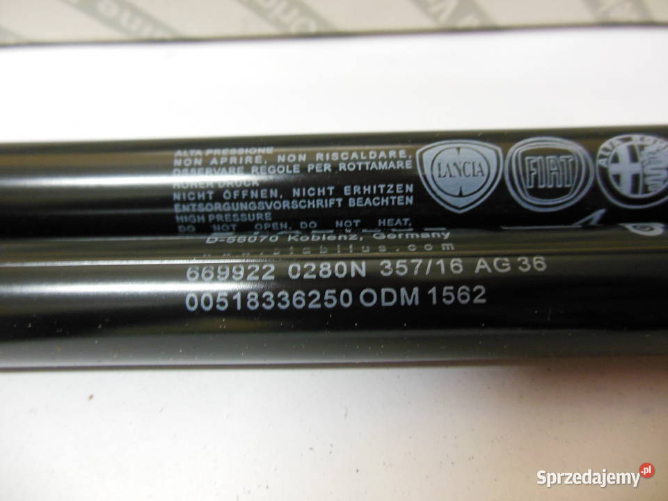 SIŁOWNIK KLAPY LANCIA YPSYLON 20112021 Kozy