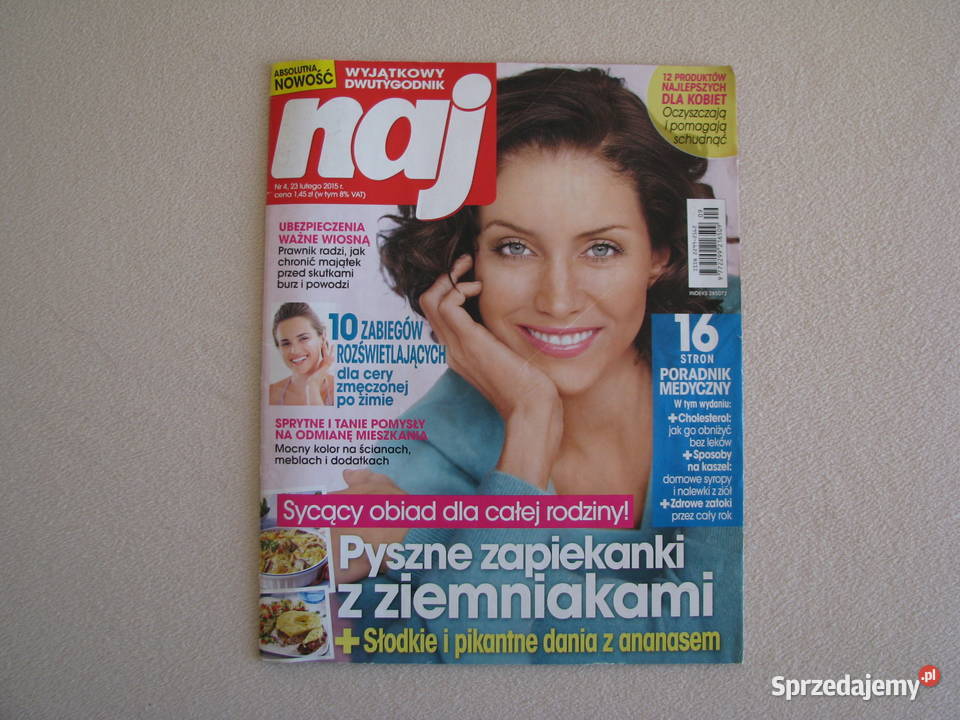 Naj tygodnik 52 z 1995 r i dwutygodnik 4 z 2015 miękka Brzegi
