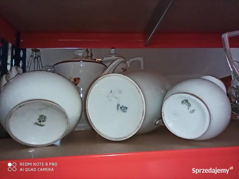 Dzbanek do kawy mlecznik i cukiernica Ovid JC z Gdańsk