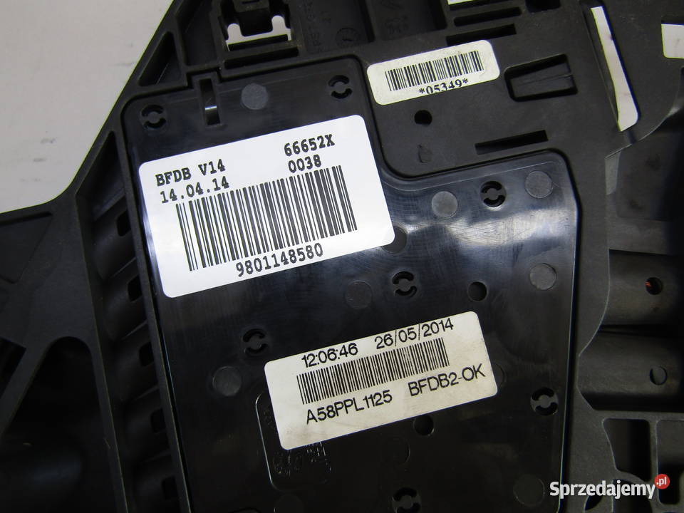 KLEMA PLUSOWA CITROEN C3 PICASSO 9801148580