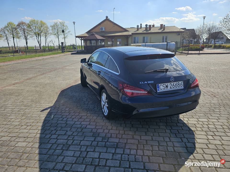 Mercedes CLA 2017r 16 benzyna automat wielkopolskie Ostrowite