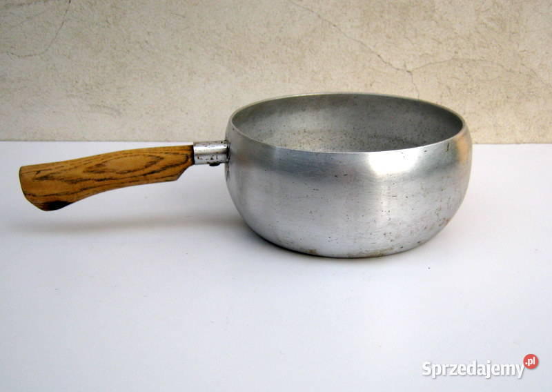 Rondel aluminiowy z drewnianą rączką Kraków