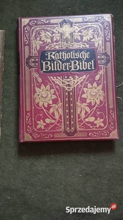 Ilustrowana biblia z 1908 roku śląskie