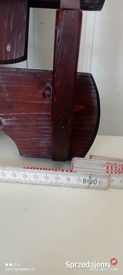 Stary drewniany wieszak Cepelia Budzieszowice sprzedam