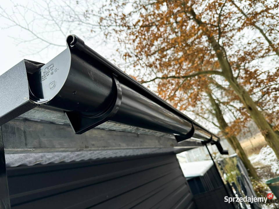 GARAŻ BLASZANY 3m x 5m WIATA 05X3 BRAMA małopolskie Łapanów