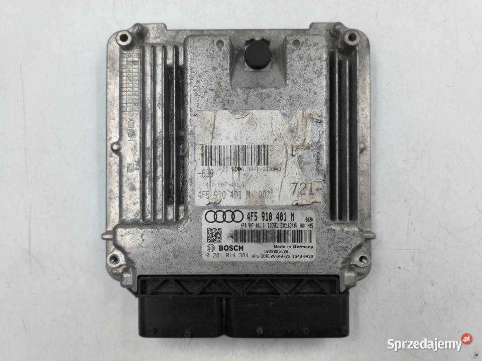 Sterownik Silnika Audi A6 C6 27 TDI 4F5910401M Wyszków sprzedam