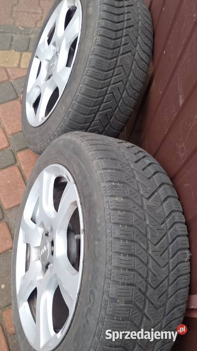 Komplet kół alufelgi opony 20555 R 16 wielosezon Rosko