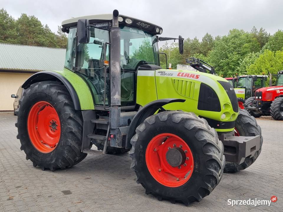 Claas Ares 697 ATZ 656 claas 697 Arion 640 696 mazowieckie Laskowiec