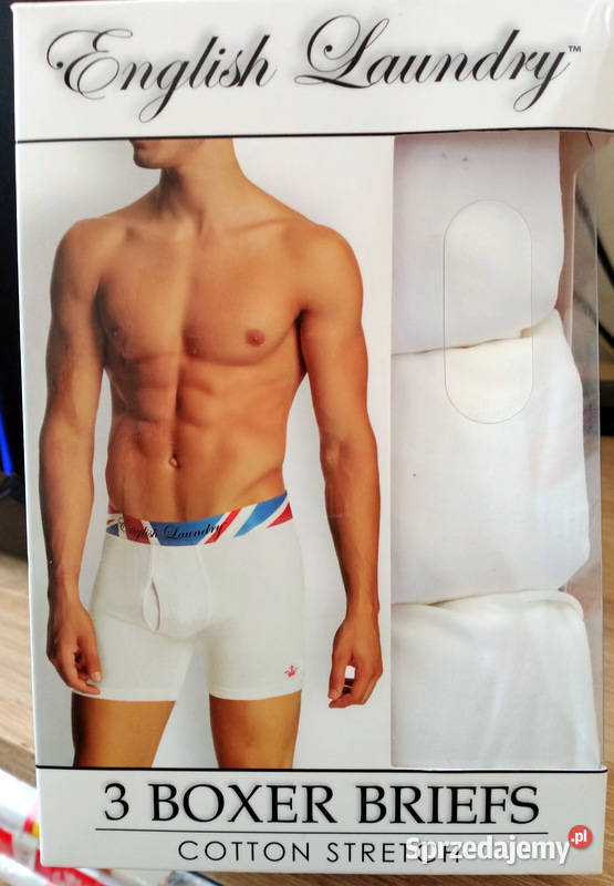 Bokserki Męskie 3 PACK 95 Bawełna rM Pas 68 do Bielizna Mielec