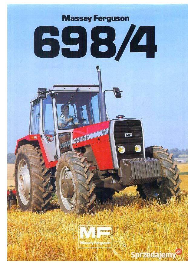 MF 699 Massey Ferguson Instrukcja katalog napraw Pozostałe wielkopolskie Szamotuły