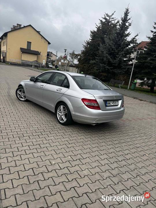 MercedesBenz C200 Kompressor 184 Automat LPG wielofunkcyjna kierownica Warszawa