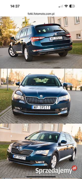Skoda Superb 3 2018 Płock