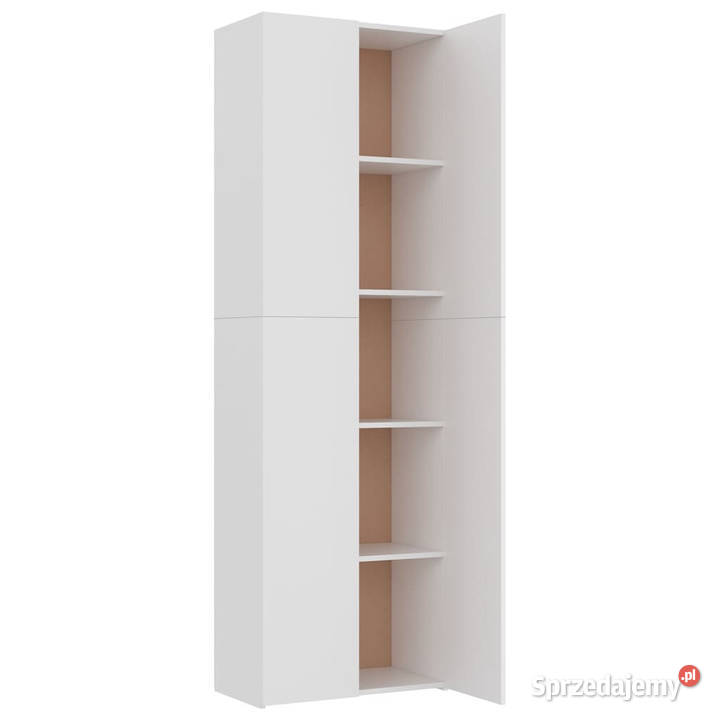 Szafa biurowa biała 60x32x190 materiał Warszawa sprzedam
