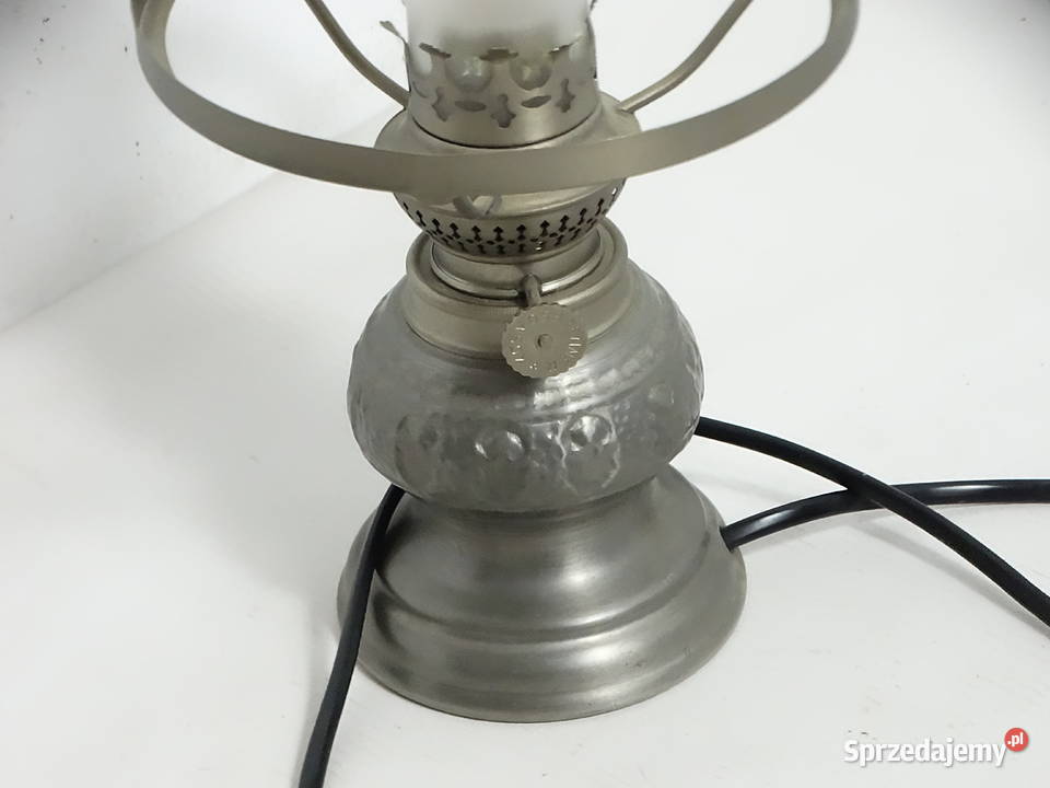 Klimatyczna lampa stołowa retro stylizowana Biłgoraj