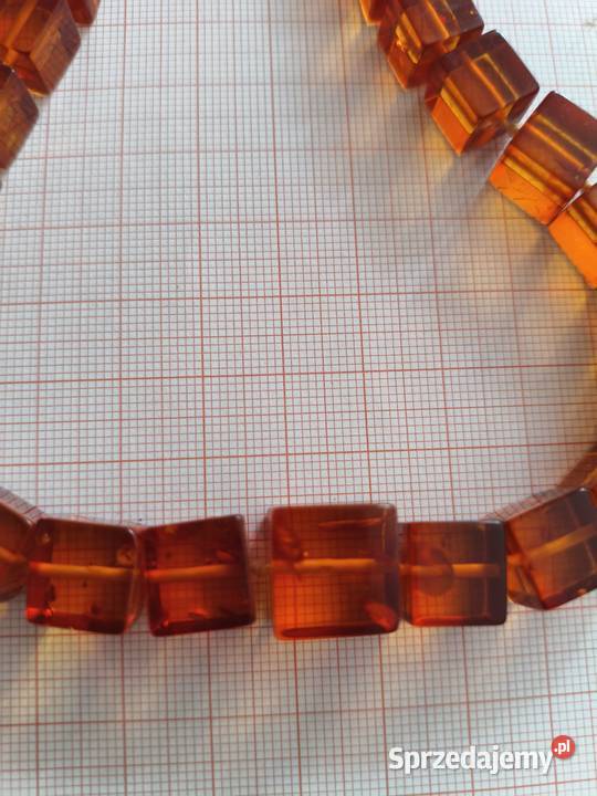 Naszyjnik Bursztyn Vintage Białystok