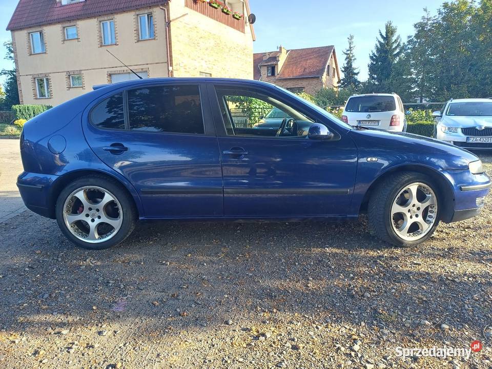 Seat Leon 19 TDI 110 2003r klimatronic tempomat welurowa tapicerka dolnośląskie Lubin