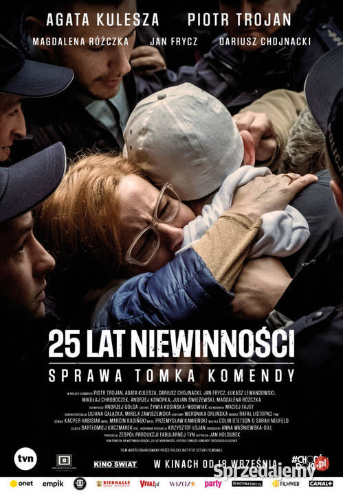 25 lat Niewinności Sprawa Tomka Komendy Plakat Chełm