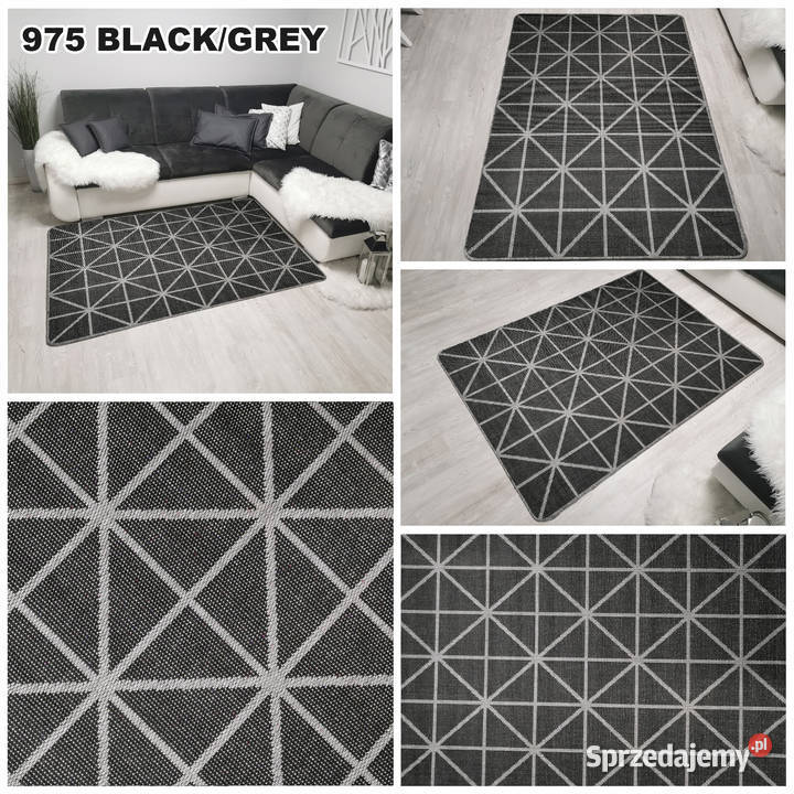 DYWAN SZNURKOWY SIZAL 120X170 975 BLACKGREY podlaskie