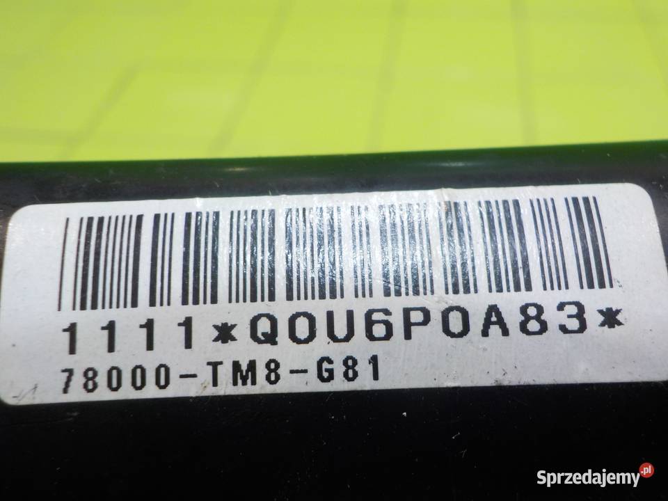 HONDA INSIGHT II 12r HB 5D AIRBAG poduszka Suków