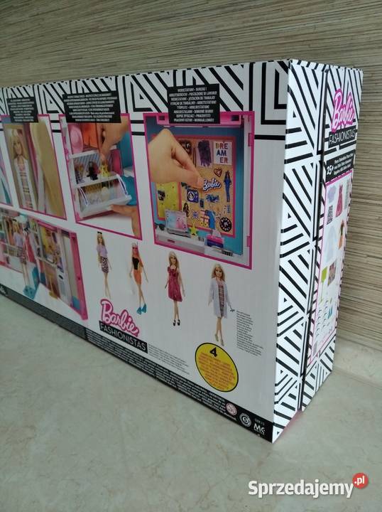 NAJTANIEJ Wymarzona Szafa Barbie Lalka 25 Mattel Lalki i akcesoria Zabrze