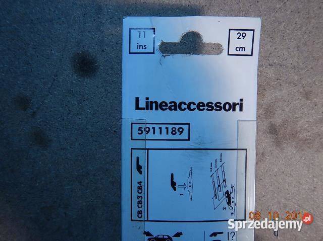 KOMPLET WYCIERACZEK FIAT 500 FL 2X290MM ASO