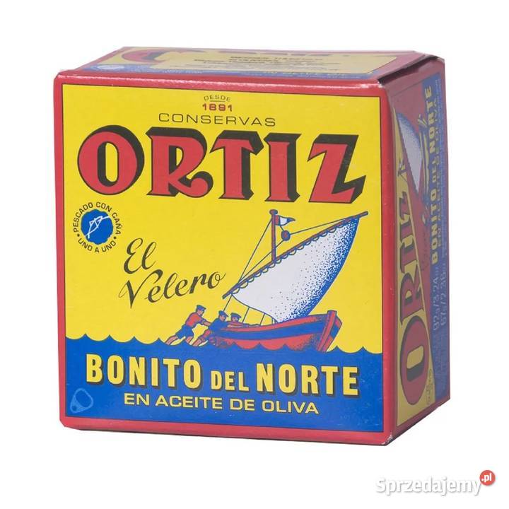 Ortiz El Velero Biały Tuńczyk w Oliwie z Oliwek Świdnica