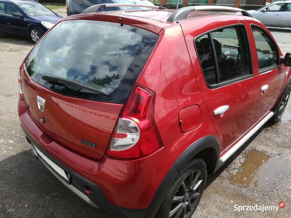 DACIA SANDERO STEPWAY 16i 2009r klima alu 144550km Bydgoszcz