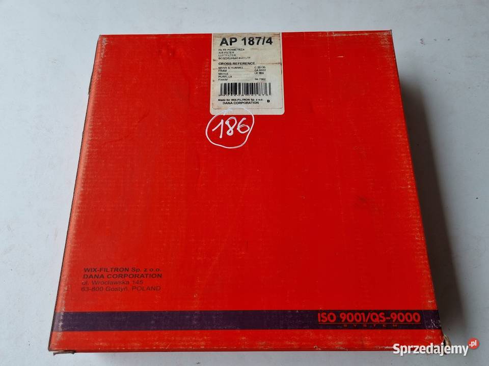 FILTR POWIETRZA MG ZT Rover 75 AP1874 lubelskie Rudka sprzedam