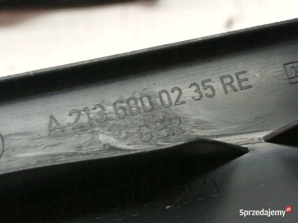 OSŁONA PROGU PRAWA LEWA KOMPLET A2136800235