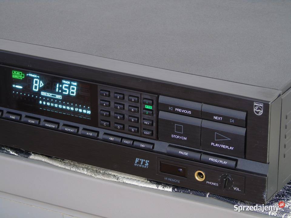 Audiofilski napęd CDM odtwarzacz płyt Philips CD