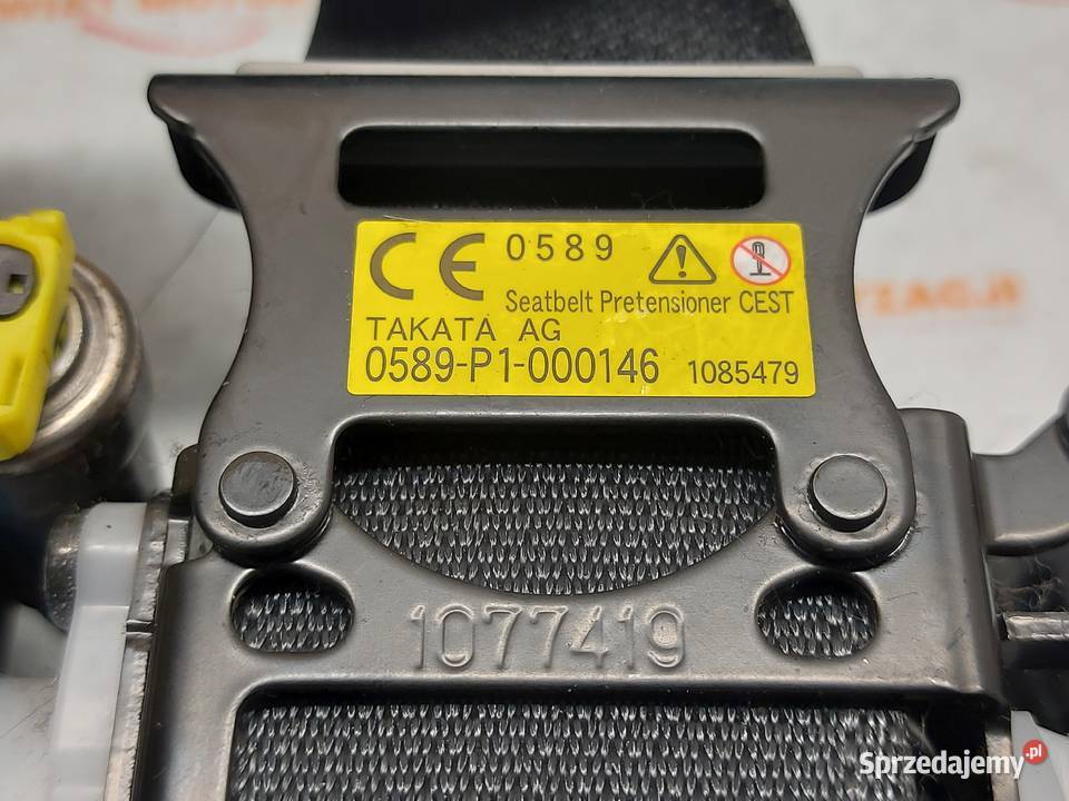 MAZDA 6 GJ LIFT I 14r pas bezpieczeństwa lewy osobowe Kielce