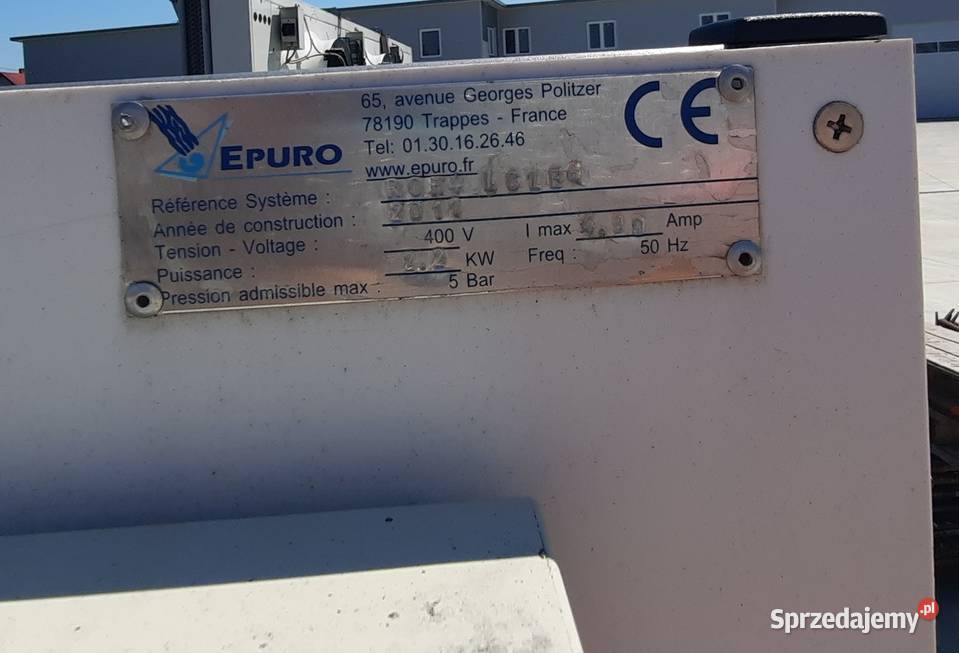 L165	urządzenie do odwróconej osmozy Epuro Dębica