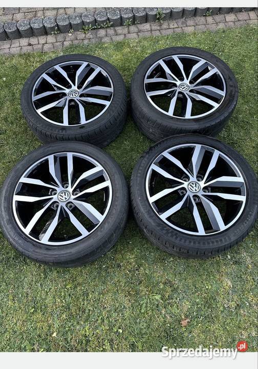 Felgi Koła R17 Golf GTI Rline Alltrack eGolf Średnica 17" Opony i felgi śląskie Jaworzno
