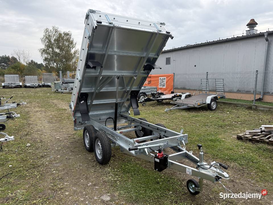 Przyczepa wywrot 750DMC Temared 255x153 KIPER Piła
