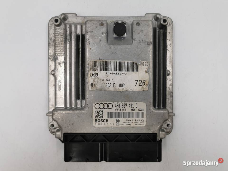 Sterownik Silnika Audi A6 C6 30 TDI 4F0910402E Wyszków