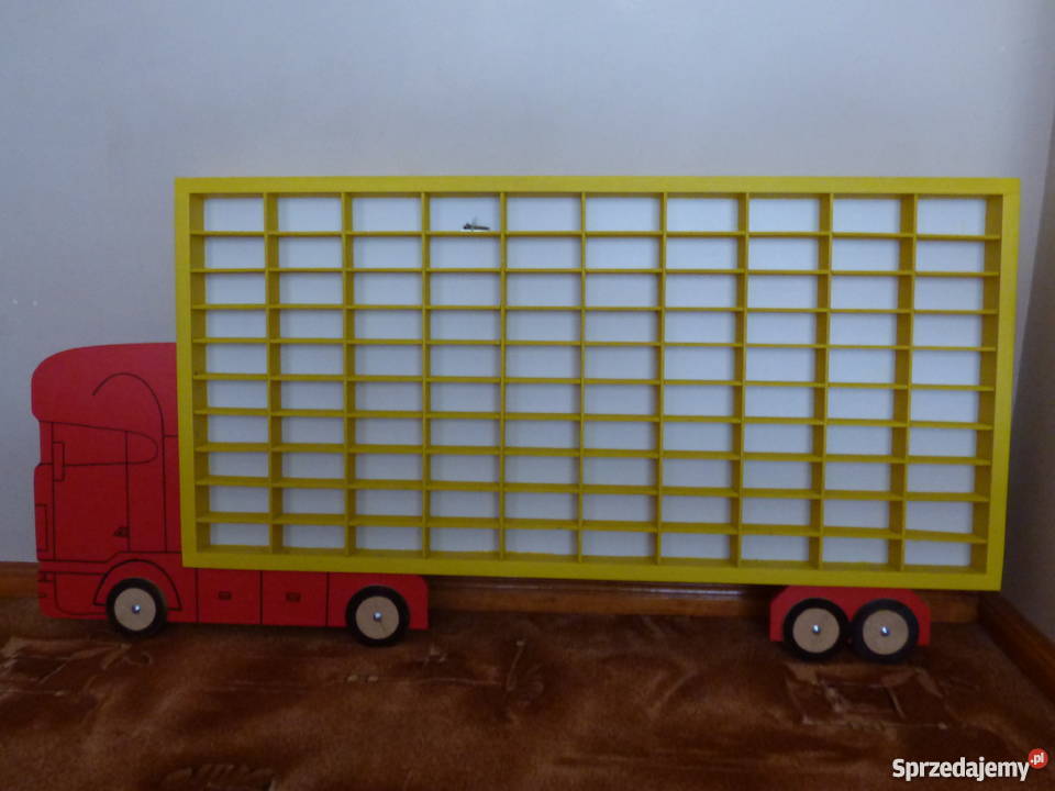 Półka na resoraki Hot Wheels itp na 100 ponad 20 warmińsko-mazurskie