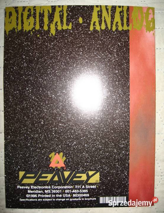 Peavey Digital and Analog StudioSound Kępice sprzedam