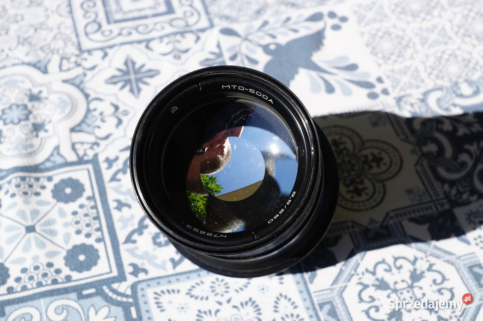 Obiektyw lustrzany MTO500A 550 mm f85 Bielsko-Biała
