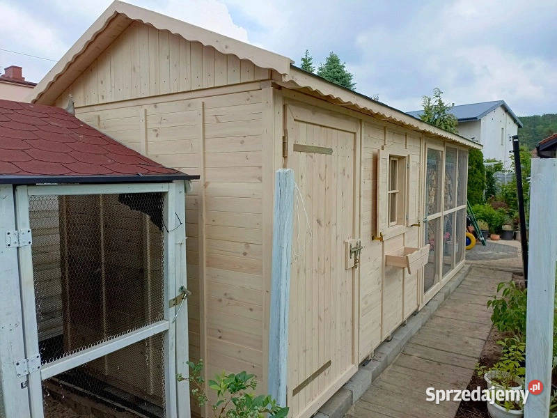 KURNIK KLATKA Z WYBIEGIEM ROZMIAR 6x2 m Parzymiechy