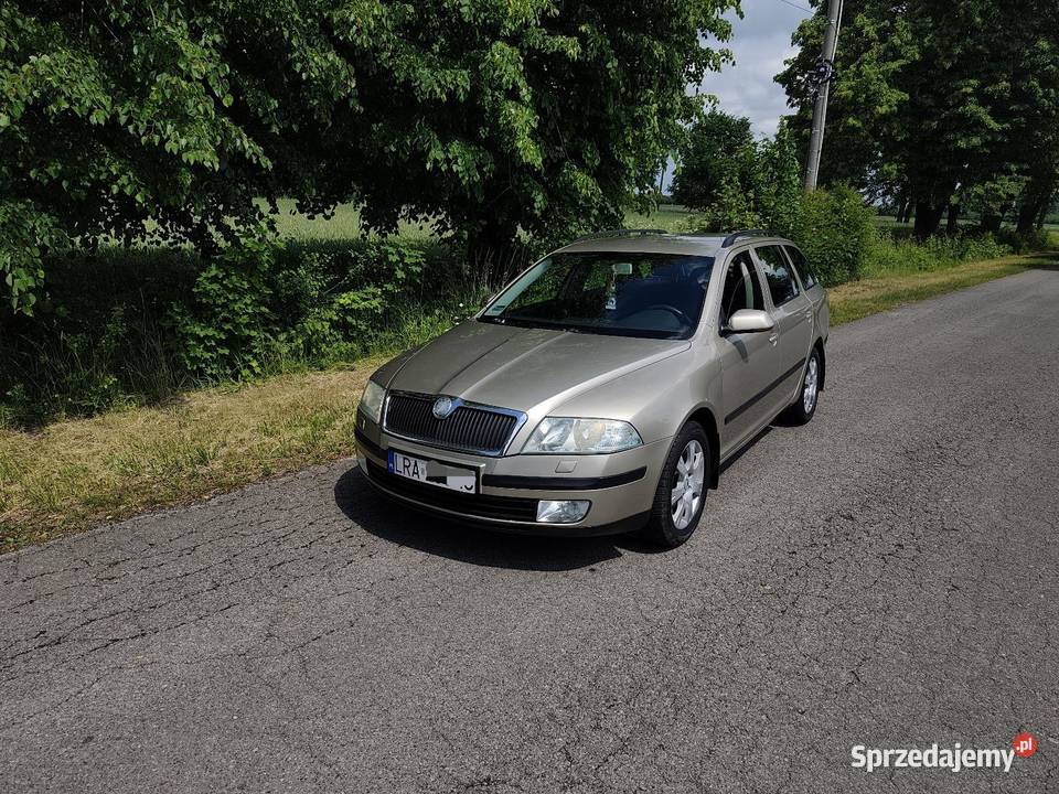 Skoda Octavia II 16 benzyna nieuszkodzony Radzyń Podlaski