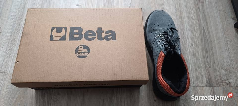Beta Półbuty bezpieczne robocze zamszowe Wschowa