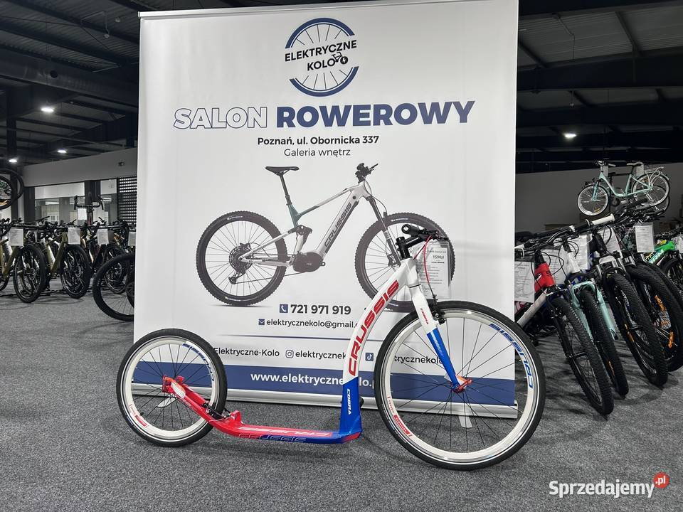 hulajnoga Crussis Cobra 44 WhiteBlue Raty 0 Suchy Las