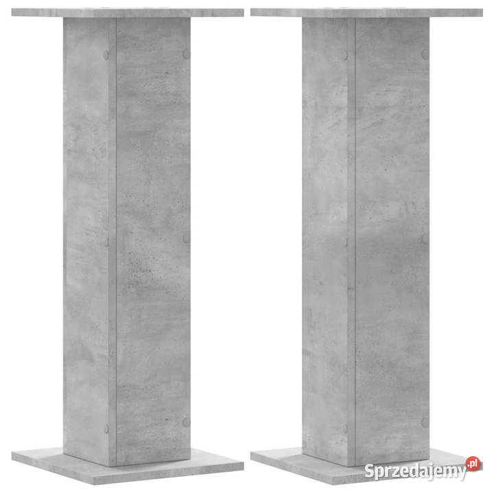 Stojaki na rośliny 2 szarość betonu 30x30x80 mazowieckie Warszawa